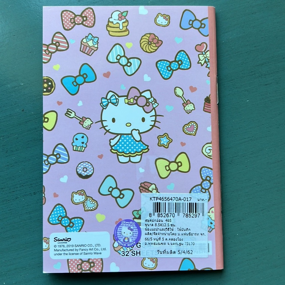 Hello Kitty Mini Notebook - Picture 3 of 5